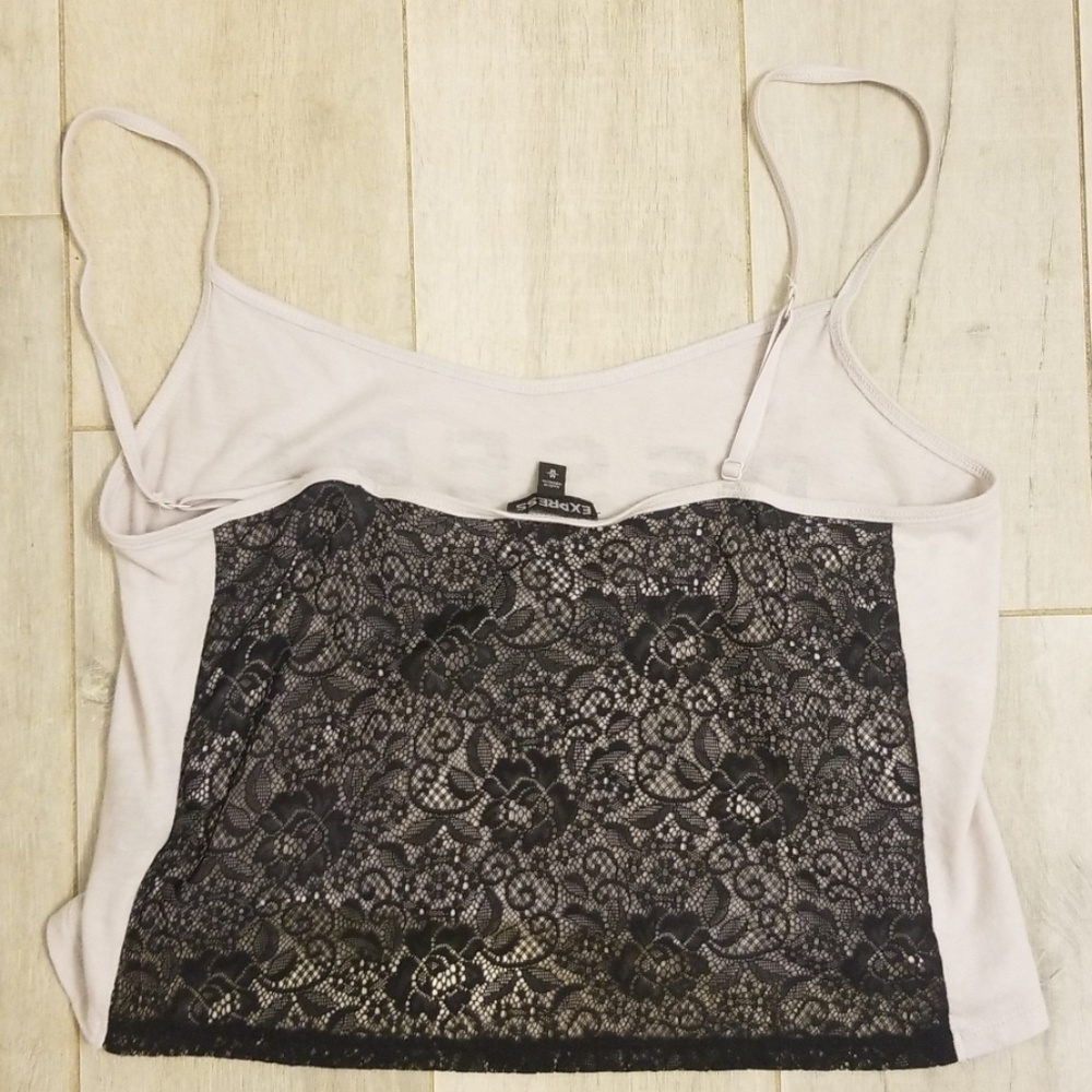 EXPRESS SEE THROUGH BACK TOP - Picture 2 of 3